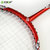 突破羽毛球拍新品碳铝单支装全拍套超轻耐打攻防兼备男女训练专用羽毛球拍(红色 单只)第5张高清大图
