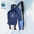 阿根廷国家队商品丨新款双肩包电脑包书包旅行包梅西足球迷背包(深蓝拼色)第2张高清大图