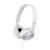 索尼(SONY)  MDR-ZX310头戴式重低音耳机监听耳机可折叠(白色)第5张高清大图