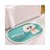 浴室地垫卫生间厨房口吸水防水防滑脚垫地毯耐脏可擦洗(灰色金线 50CM*80CM (长毛-一条装）)第4张高清大图