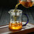 创典 耐热玻璃公道杯加厚公杯茶海分茶器带卡口304不锈钢过滤网茶水杯(CD-555H)第2张高清大图