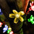 LED太阳能小彩灯户外防水满天星圣诞灯串阳挂件台花园庭院装饰灯(樱花-暖色 太阳能-12米100灯【8模式】)第4张高清大图
