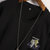 南极人短袖t恤男潮流潮牌半袖纯棉圆领男士夏季时尚个性T恤(丹顶鹤系列8021黑色 XL)第5张高清大图