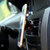 那卡 车载出风口手机架 磁性手机支架汽车用多功能磁力手机座苹果三星通用手机座多功能磁性导航(红色)第4张高清大图