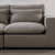 爱依瑞斯（ARIS）简约现代布艺沙发客厅沙发组合布艺可拆洗沙发WFS-12【SD546-07】(右长扶+左短扶)第5张高清大图