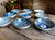 中式青花瓷碗釉下彩韩式陶瓷碗筷米饭碗餐具碗碟套装复古瓷碗包邮(水中莲 默认版本)第3张高清大图