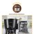 飞利浦（PHILIPS）咖啡机 家用滴漏式美式MINI咖啡壶 香气旋涡技术 自动搅拌 防滴漏 HD7432(黑色)第6张高清大图