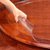 pvc圆形桌布椭圆折叠伸缩圆透明桌垫防水防烫防油餐桌垫软玻璃(长方形40*60cm 1.0mm波斯菊)第2张高清大图