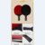 克洛斯威初学者练习运动三星乒乓球拍/P301 305 306 1100(黑红色/P306 直拍)第2张高清大图