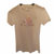 阿迪达斯女装 2016夏新款运动休闲短袖圆领T恤AZ9462 AZ9463(褐色 XL)第3张高清大图