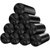 黑色垃圾袋家用厚分类背心手提式抽绳一次性彩色大号塑料袋第5张高清大图