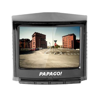 PAPAGO!GOsafe600高清超大广角WDR宽动态行车记录仪（附8G卡）