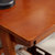 夏树 现代北欧电脑桌 HY001(（海外版）榉木色 1.2米单桌+牛角椅)第4张高清大图