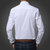 吉普战车JEEP男士长袖翻领衬衫2021春季都市韩版修身百搭衬衣青年休闲潮流寸衣（M-5XL）DCZ12103(白色 L)第5张高清大图