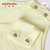 小米米minimoto男女童圆领竹棉无袖背心棉质上衣打底内衣(柠檬黄 110cm（3-4岁）)第3张高清大图