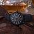 阿玛尼（ARMANI）手表 全自动机械经典时尚镂空机械皮带男表AR60008(AR60008)第4张高清大图