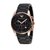 阿玛尼时尚玫瑰金硅胶手表AR5905男表/AR5906女表(黑色 女)第3张高清大图