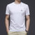 2021夏季新款短袖t恤男士圆领上衣服休闲潮流中青年男装半袖T恤衫(白色 XXXL)第3张高清大图