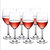 爱舒贝红酒杯欧式高脚杯水晶玻璃杯 家用大号葡萄酒杯醒酒器套装6只S(经典款6只)第5张高清大图