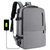 TP男士商务双肩手提大容量旅行包多功能usb电脑包行李背包TP2033(黑色)第4张高清大图