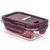 泰福高新款耐热玻璃 保鲜饭盒玻璃饭盒保鲜盒(360ml)第5张高清大图