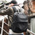 POLO男士双肩包可装14英寸电脑背包休闲轻便尼龙双肩包包090941(黑色 均码)第2张高清大图