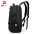 瑞士军刀双肩包男女背包电脑包书包旅行包SA006升级版(黑色 17寸加大版)第2张高清大图