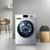 海尔洗衣机XQG100-HBX14636  10公斤 变频滚筒 洗烘一体洗衣机（银灰）第7张高清大图