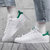 Adidas阿迪达斯三叶草男鞋女鞋 夏季新款运动鞋贝壳头休闲鞋耐磨板鞋FX5502(白色 42)第3张高清大图