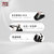 马内尔鞋子女2021新款一字扣法式单鞋女夏季中跟粗跟凉鞋GD18021(黑色 35)第4张高清大图