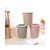 家用创意塑料垃圾桶 客厅简约压圈纸篓 大号卫生间垃圾篓垃圾筒(小号灰色)第2张高清大图