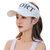 空顶帽子女夏季遮阳帽跑步防晒运动太阳帽大檐帽女款防紫外线凉帽(黑色（CHANE）)第5张高清大图