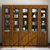亚格林  中式 实木书柜带门自由组合3 4 5 6门中式书橱带玻璃门(柚木色 二门)第3张高清大图