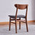 <定制家具>北欧实木餐椅 创意休闲家用餐椅(原木色)第5张高清大图