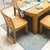 一米色彩 餐桌 实木餐桌椅组合 现代简约可伸缩折叠圆桌 小户型餐桌 家用吃饭桌子 餐厅家具 方圆两用多功能餐桌(1.38米 单桌)第5张高清大图