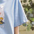 【两色可选】韩版纯棉睡裙女士夏季短袖卡通家居服可外穿(蓝色 M)第5张高清大图