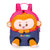 韩版卡通儿童书包幼儿园男女童小孩1-2-3岁宝宝包包可爱双肩背包BD-109(小兔新版天蓝)第5张高清大图