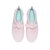 Skechers斯凯奇2020夏季一脚蹬懒人鞋女士蝴蝶结板鞋帆布鞋74141(粉红色 35.5)第2张高清大图