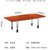 云艳2.4米实木会议桌 油漆木皮会议桌YY-868第3张高清大图