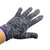 保拉（Paola）工具 加厚优质灰色棉纱手套3付装 工地保护手套耐磨损防滑耐脏 劳防劳保用品 5955第5张高清大图