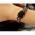 卡文克莱 CK女士手表 时尚方形白色表盘手镯式表链石英女表K5D2M126 适用15cm手腕K5D2M126(黑色)第5张高清大图