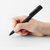 天色 中性笔0.5MM碳素笔签字笔子弹头水笔(黑色12支/盒)第3张高清大图