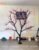 仿真梅花树舞台道具假树客厅酒店腊梅装饰挂壁花艺室内许愿树造景(【圆形】3米高*2.5米宽)第3张高清大图
