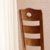 云艳实木餐椅休闲椅子YY-A0009现代简约实木椅子(黄色 默认)第2张高清大图