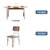 双虎家私 折叠桌长方形欧式实木餐桌椅北欧可伸缩家用饭桌子15K2(单独餐桌)第5张高清大图