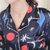 霓美舒 春秋季新款韩版开衫睡衣女长袖冰丝家居服少女仿真丝绸两件套装（144）(红色 XL)第3张高清大图