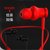 酷隆 挂脖式双耳运动商务音乐耳麦 入耳式立体声无线蓝牙耳机 长待机(红色)第2张高清大图
