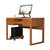 亚格林   中式 实木电脑桌 家用写字桌简易卧室小桌子学生书桌(胡桃色 单桌)第5张高清大图