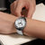 Tissot天梭 手表 PR100系列石英表时尚经典商务男表(钢带白盘)第5张高清大图