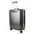 瑞士军刀时尚男黑色铝合金边框铝框万向轮旅行拉杆行李箱BX41216(BX41216-28)第3张高清大图